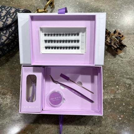 C & D Beauty - Sweetheart Press & Go Lash Kit
