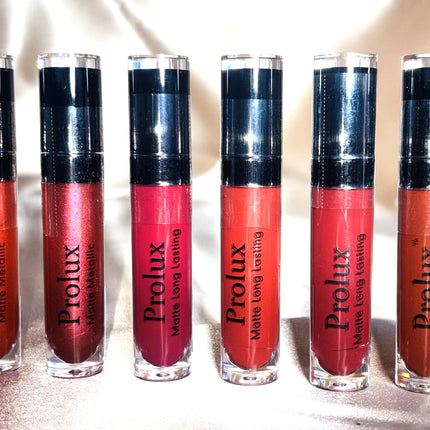 Prolux Cosmetics - Prolux Ruby Radiance Metallic Matte Red Lipsticks