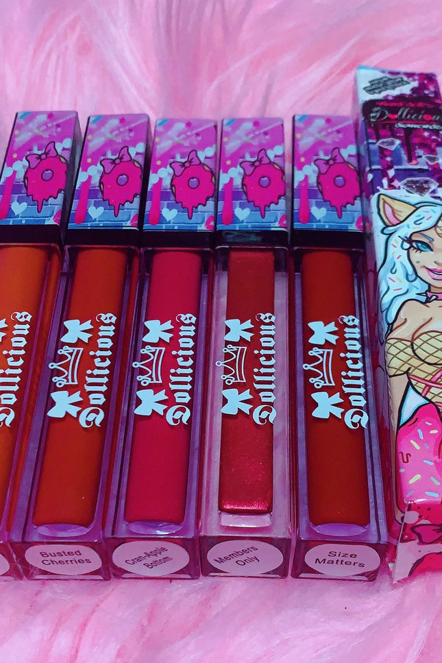 Inked Doll Cosmetics - THE "REDS!!" DOLLICIOUS MATTE VEGAN LIQUID LIPSTICK