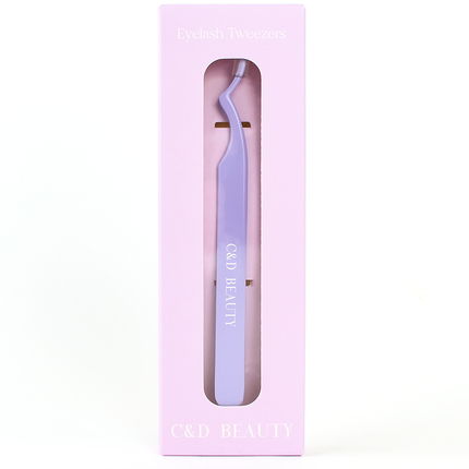 C & D Beauty - LuxeGlide Lash Tweezers