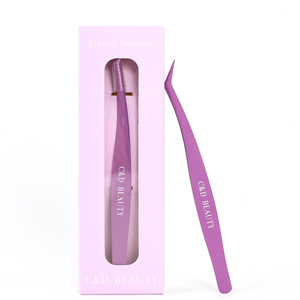 C & D Beauty - Sleek & Stick-Free Tweezers