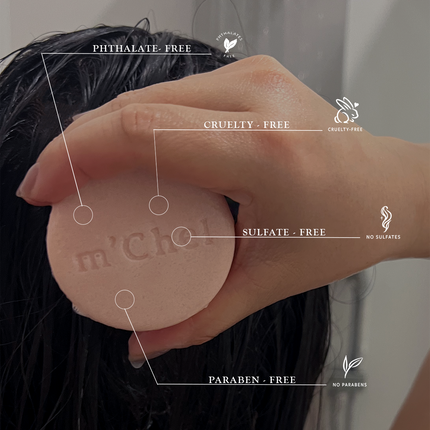 m'Chel Haircare - Day After Brush + Refill + Bars Bundle