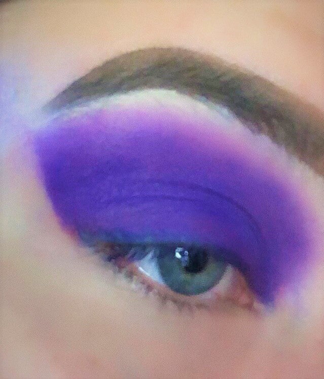 Inked Doll Cosmetics - IMMORTAL! (Dark Purple) PRESSED EYESHADOW SINGLE