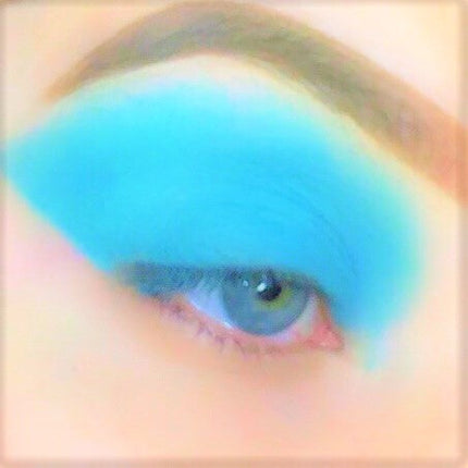 Inked Doll Cosmetics - ISLAND BREEZE! (Turquoise) PRESSED EYESHADOW SINGLE