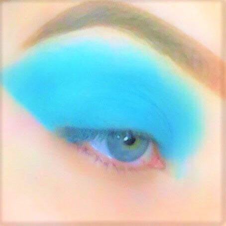 Inked Doll Cosmetics - ISLAND BREEZE! (Turquoise) PRESSED EYESHADOW SINGLE