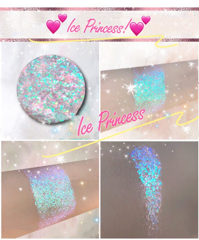 Inked Doll Cosmetics - ICE PRINCESS *LMT EDT* Summer Festival Pressed Glitter