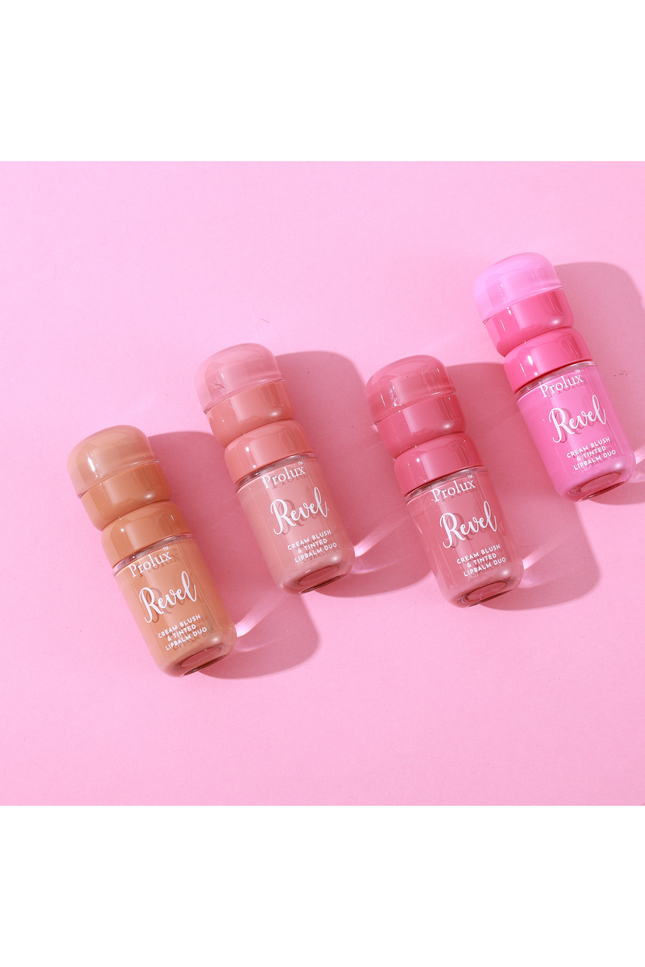 Prolux Cosmetics - Revel Cream Blush & Tinted Lip Balm Duo