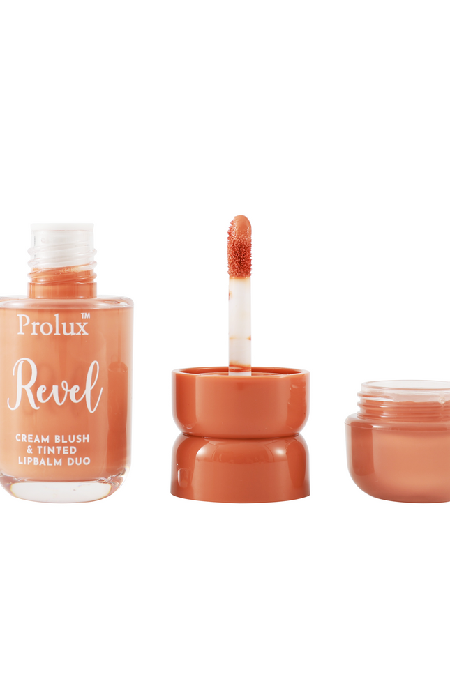 Prolux Cosmetics - Revel Cream Blush & Tinted Lip Balm Duo