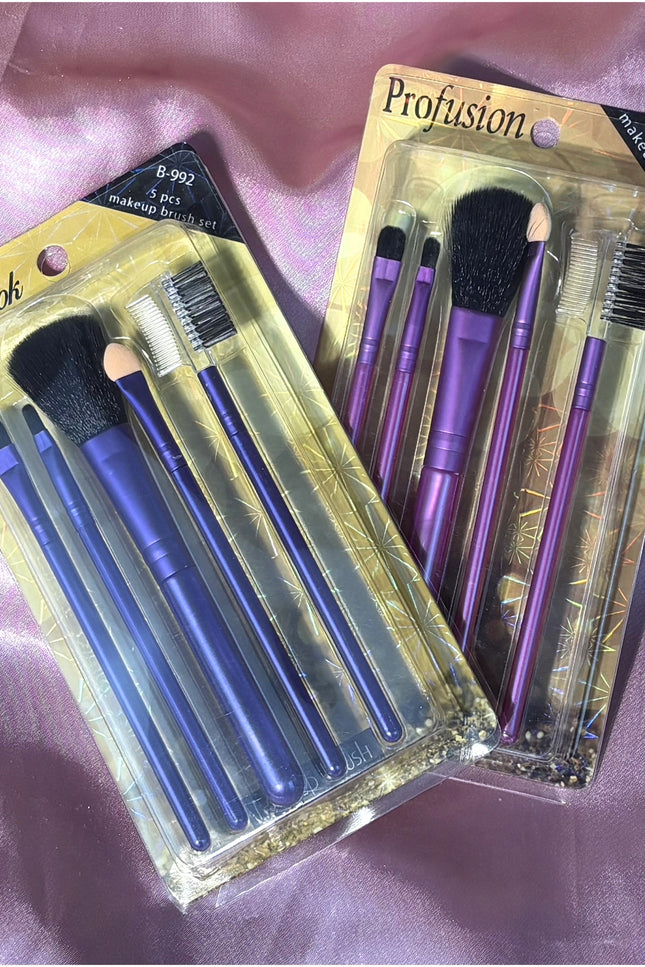 Prolux Cosmetics - Makeup Brush Set: 5pcs
