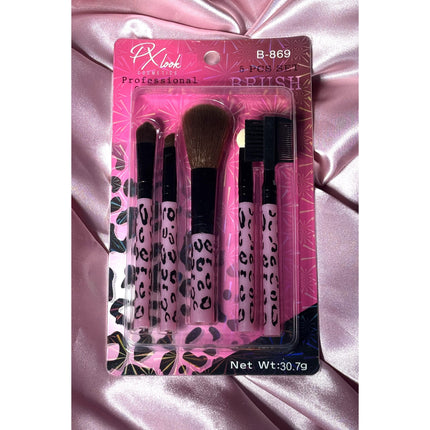 Prolux Cosmetics - Professional Quality Makeup Brush - 5pcs Set
