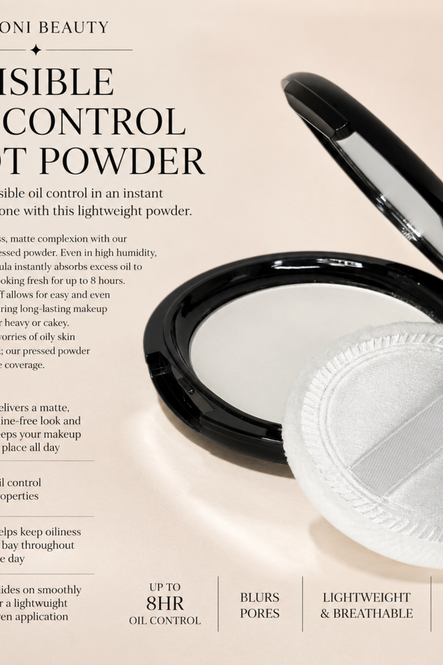Sydoni - MOST LOVED! INVISIBLE OIL CONTROL BLOT POWDER 10g. .35 OZ