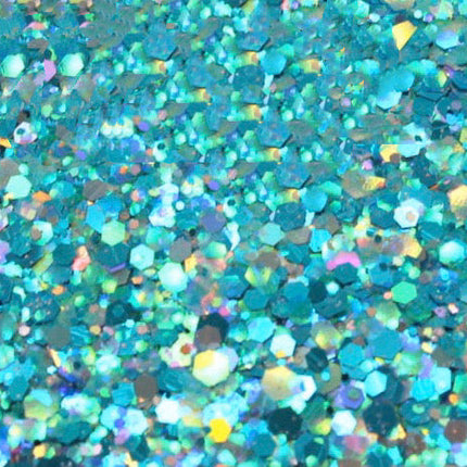 Inked Doll Cosmetics - ISLAND BREEZE Chunky Glamdoll Glitter