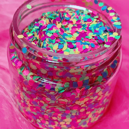 Inked Doll Cosmetics - "JUNGLE PARTY" *UV/BlackLight* Festival FunFetti
