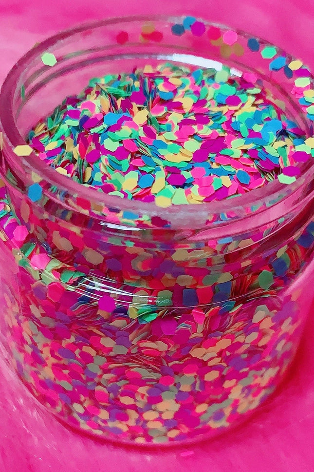 Inked Doll Cosmetics - "JUNGLE PARTY" *UV/BlackLight* Festival FunFetti