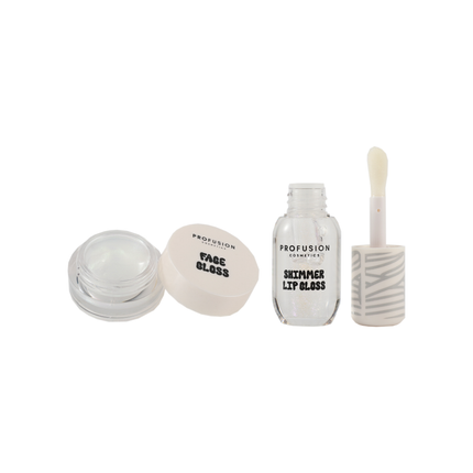 Profusion Cosmetics - Monster Bash | Mummy Glow Luminous Face & Lip Gloss Duo