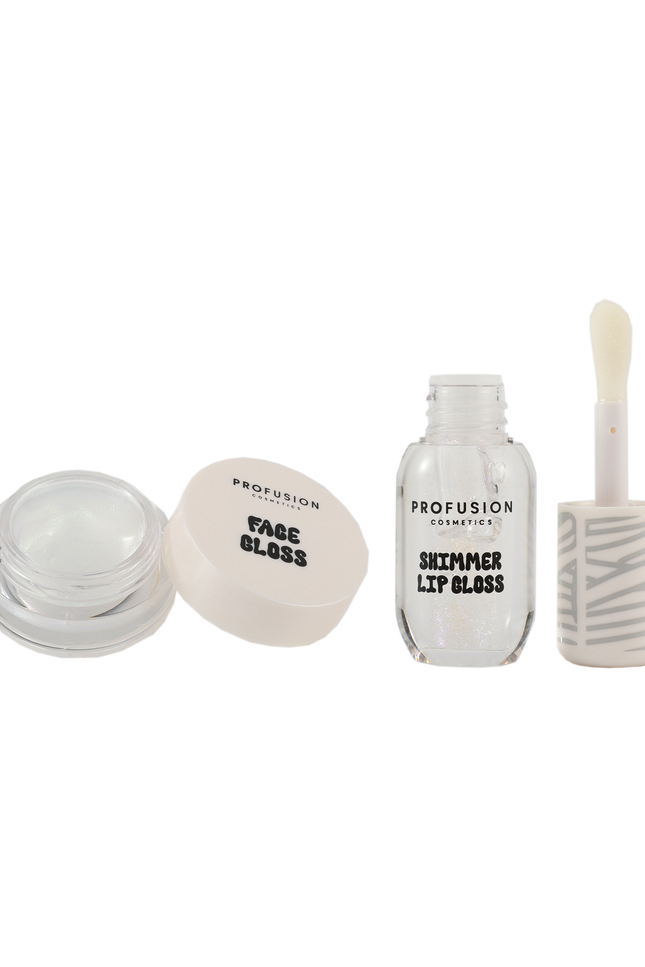 Profusion Cosmetics - Monster Bash | Mummy Glow Luminous Face & Lip Gloss Duo