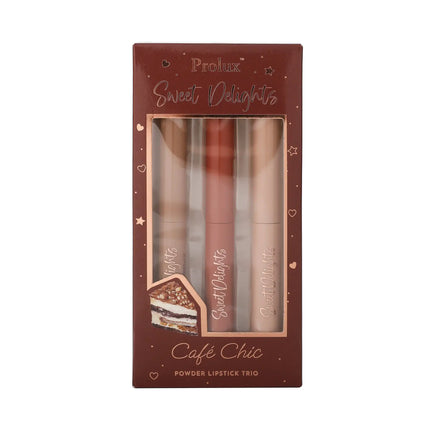 Prolux Cosmetics - Sweet Delights - Powder Lipstick Trio