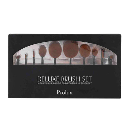 Prolux Cosmetics - Oval Deluxe Brush Set