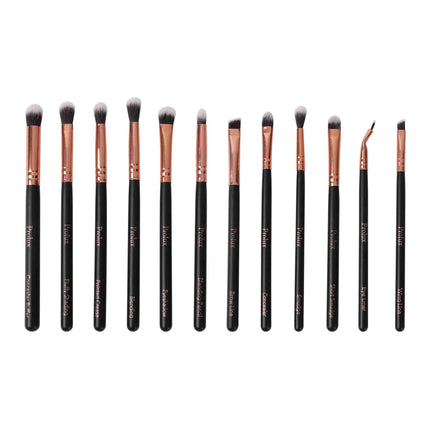 Prolux Cosmetics - Deluxe 12 Piece Eye Makeup Brush Set