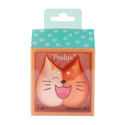 Prolux Cosmetics - 2 in 1 Cat Sponge Set