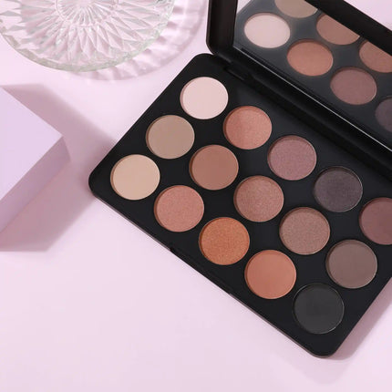 Prolux Cosmetics -Prolux 15-Shade Eyeshadow Palette