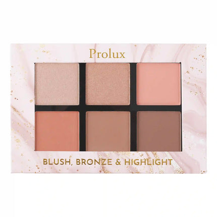 Prolux Cosmetics - Prolux Blush Bronze Highlight Palette