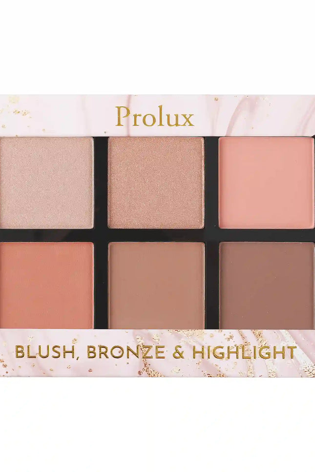 Prolux Cosmetics - Prolux Blush Bronze Highlight Palette