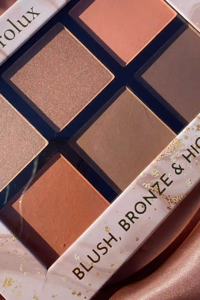 Prolux Cosmetics - Prolux Blush Bronze Highlight Palette