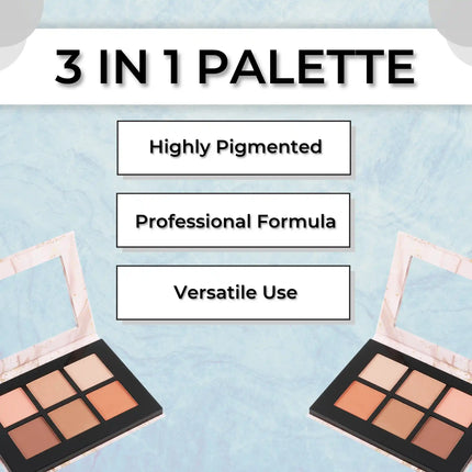 Prolux Cosmetics - Prolux Blush Bronze Highlight Palette