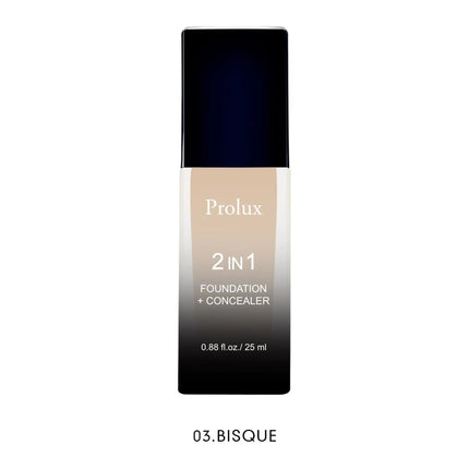 Prolux Cosmetics - 2 in 1 Foundation and Concealer