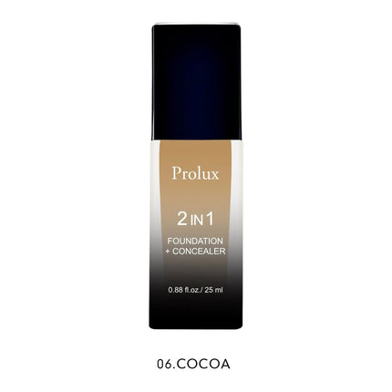 Prolux Cosmetics - 2 in 1 Foundation and Concealer