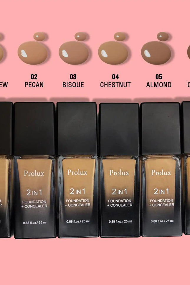 Prolux Cosmetics - 2 in 1 Foundation and Concealer
