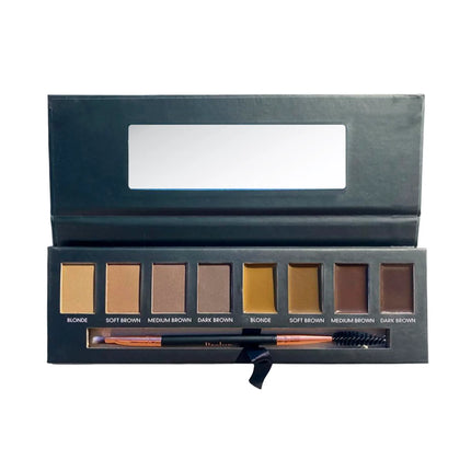 Prolux Cosmetics - Eyebrow Makeup Kits | 8 Shade Brow Palette with Brush