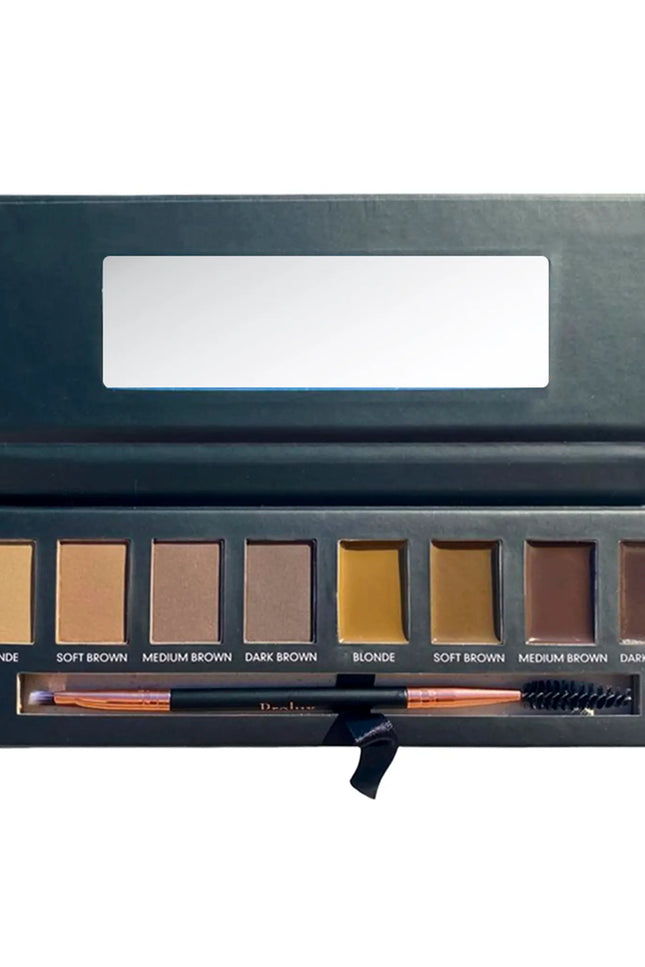 Prolux Cosmetics - Eyebrow Makeup Kits | 8 Shade Brow Palette with Brush