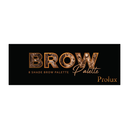 Prolux Cosmetics - Eyebrow Makeup Kits | 8 Shade Brow Palette with Brush