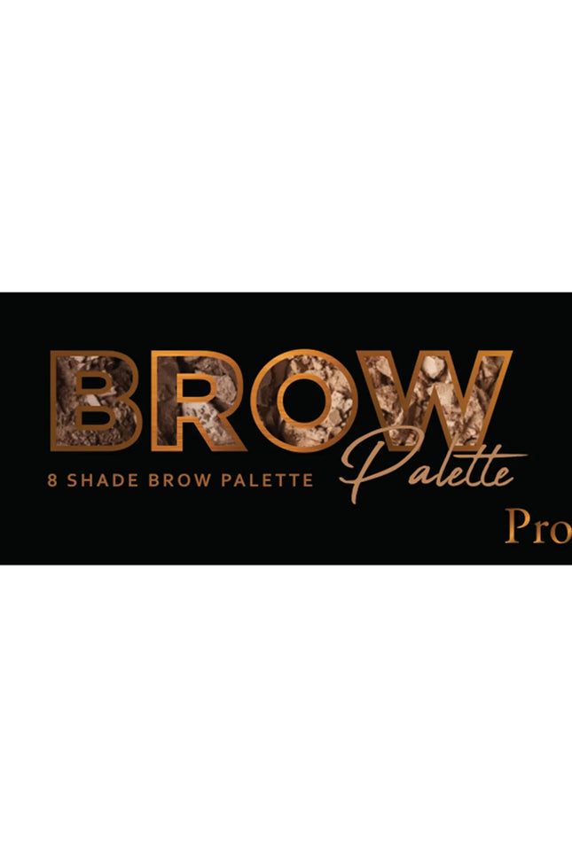 Prolux Cosmetics - Eyebrow Makeup Kits | 8 Shade Brow Palette with Brush