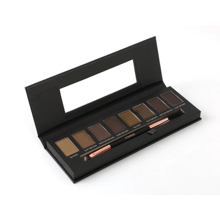 Prolux Cosmetics - Eyebrow Makeup Kits | 8 Shade Brow Palette with Brush