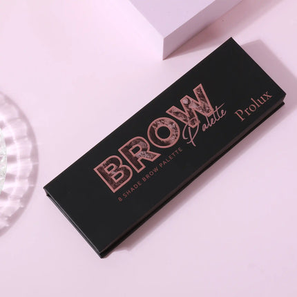 Prolux Cosmetics - Eyebrow Makeup Kits | 8 Shade Brow Palette with Brush
