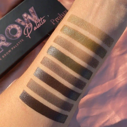Prolux Cosmetics - Eyebrow Makeup Kits | 8 Shade Brow Palette with Brush