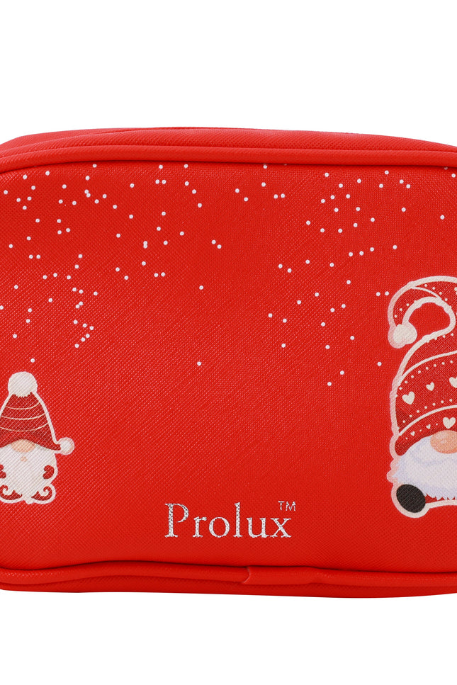 Prolux Cosmetics - Wrapped in Gnome: Makeup Brush & Cosmetic Bag