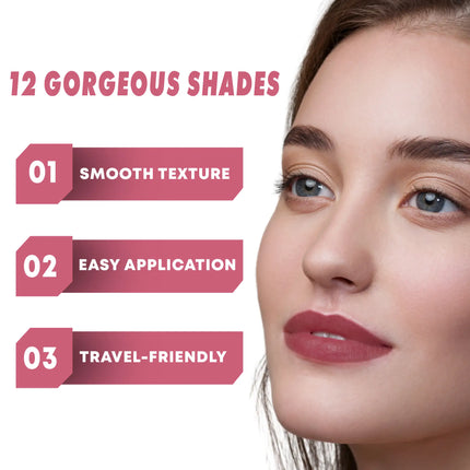 Prolux Cosmetics - Long Lasting Lip Gloss Matte - Prolux