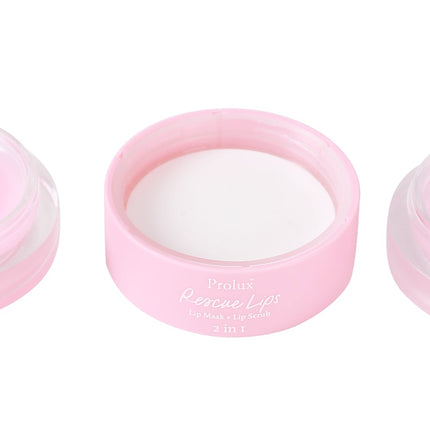 Prolux Cosmetics - Rescue Lips : Lip Mask + Lip Scrub 2 in 1