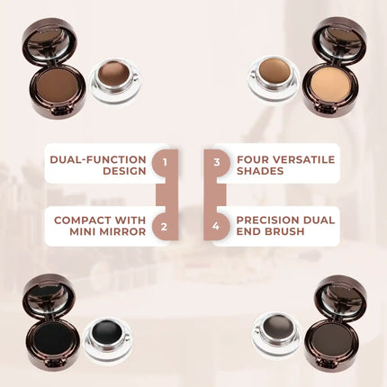 Prolux Cosmetics - Powder Eyebrow Makeup - Best Eyebrow Gel