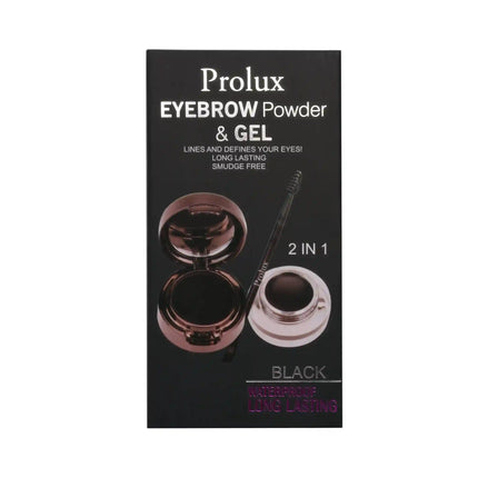 Prolux Cosmetics - Powder Eyebrow Makeup - Best Eyebrow Gel