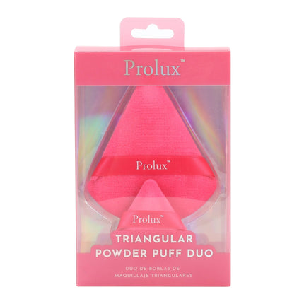 Prolux Cosmetics - Triangular Powder Puff Duo