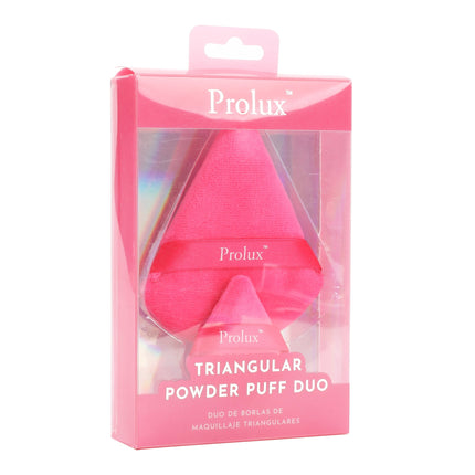 Prolux Cosmetics - Triangular Powder Puff Duo