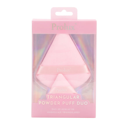 Prolux Cosmetics - Triangular Powder Puff Duo