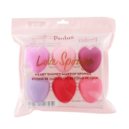 Prolux Cosmetics - Love Sponge: Heart Shaped Makeup Sponges