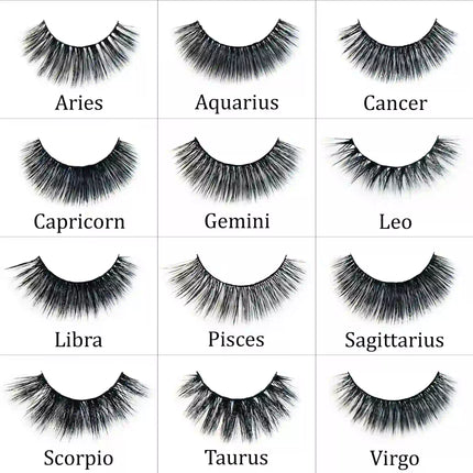 Prolux Cosmetics - Zodiac Faux Mink Lashes Eyelashes