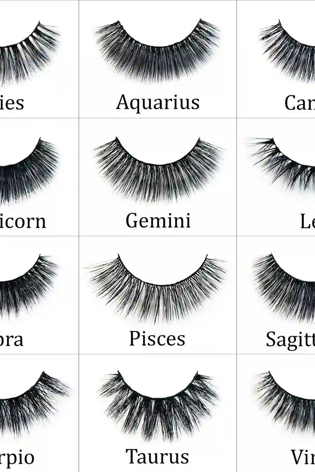 Prolux Cosmetics - Zodiac Faux Mink Lashes Eyelashes